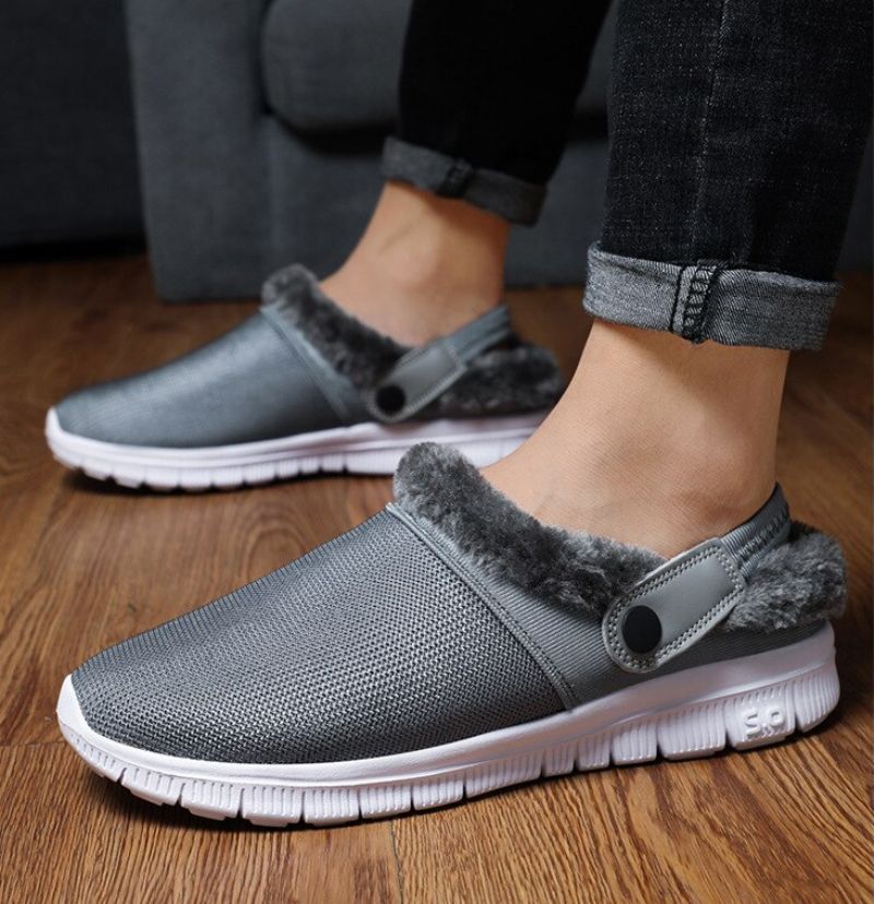 Sohan Unisex Winterpantoffels - Zwart