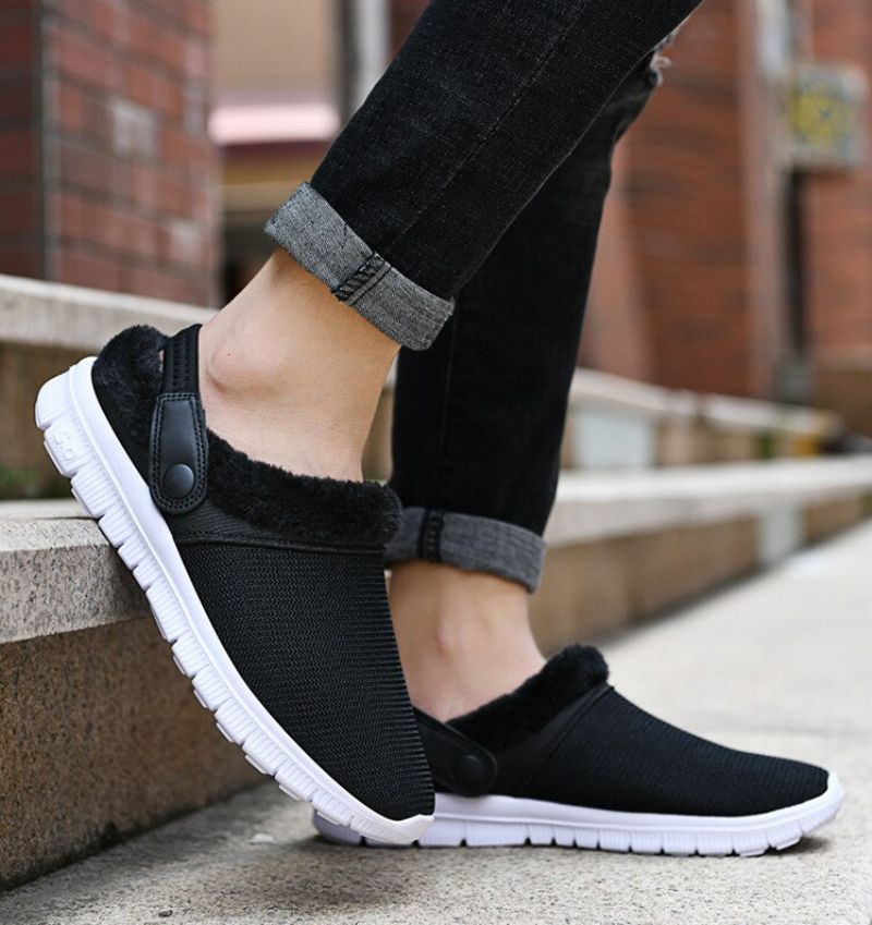 Sohan Unisex Winterpantoffels - Zwart