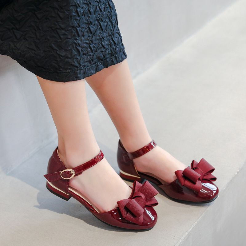 Solange Meisjes Platte Schoenen - Bordeaux