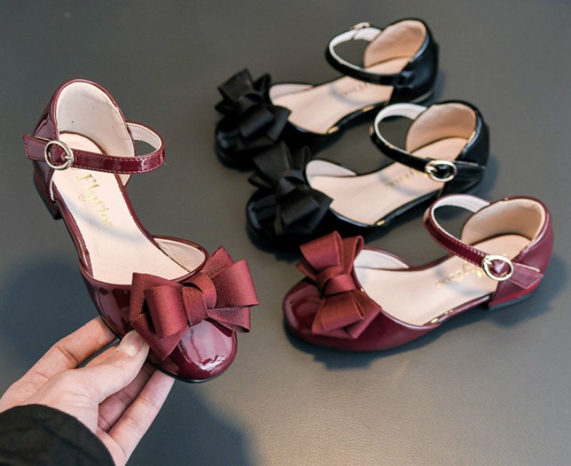 Solange Meisjes Platte Schoenen - Bordeaux