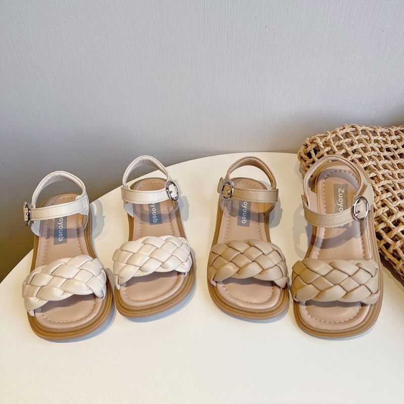 Solange Meisjesjurk Sandaal - Beige