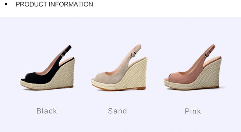 Somalia Dames Wedges - Roze