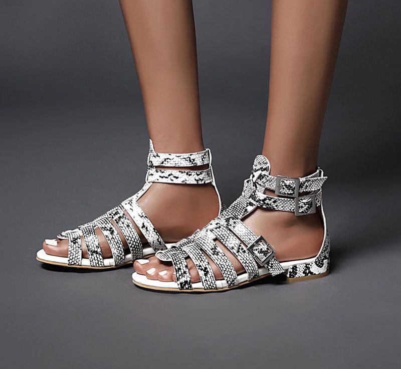 Somme Dames Sandalen - Bruin