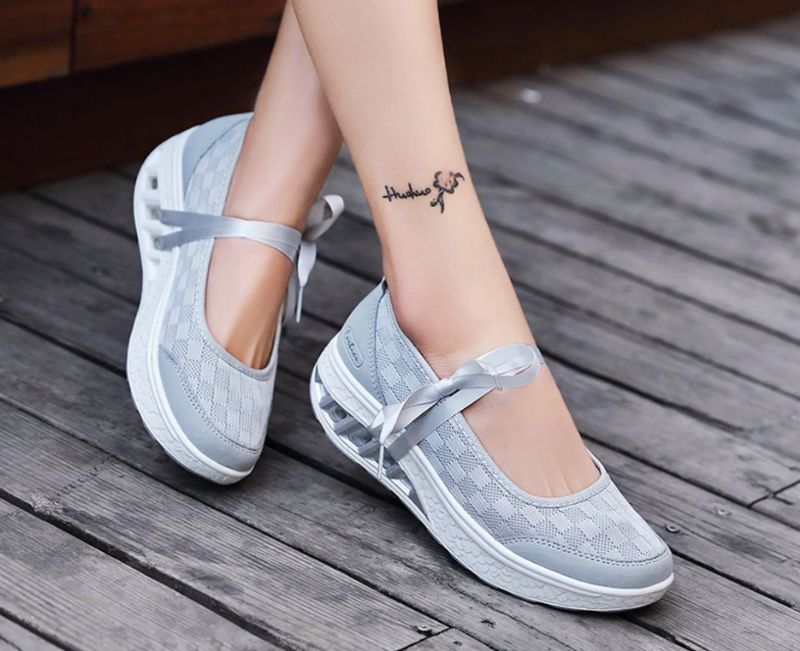 Sonya Dames Platform Schoenen - Zwart