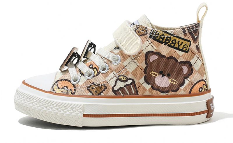 Sorni Unisex Kinderen Casual Sneaker - Bruin