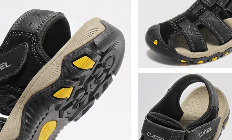 Spartan Heren Mode Sandaal - Kaki