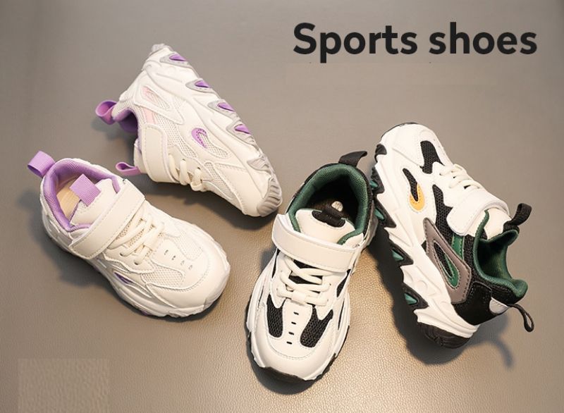 Spear Unisex Kindermode Sneaker - Groen
