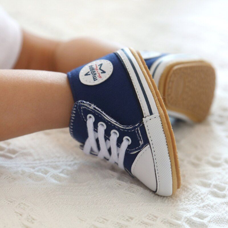 Spike Baby Jongens Klassieke Sneakers - Blauw