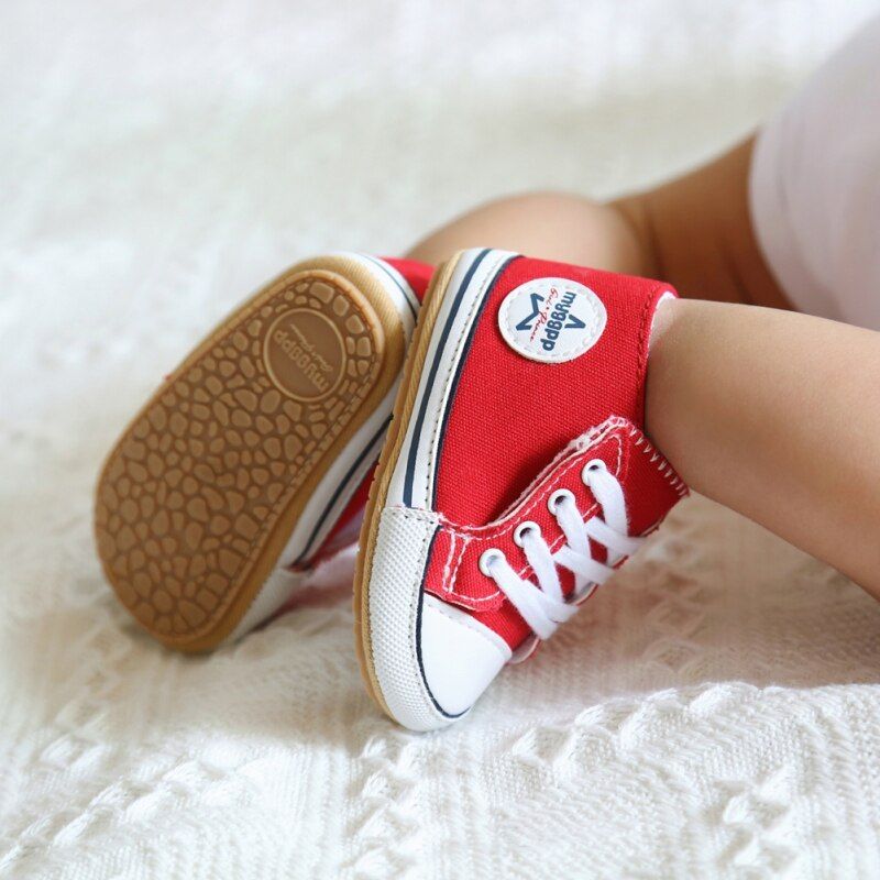 Spike Baby Jongens Klassieke Sneakers - Blauw