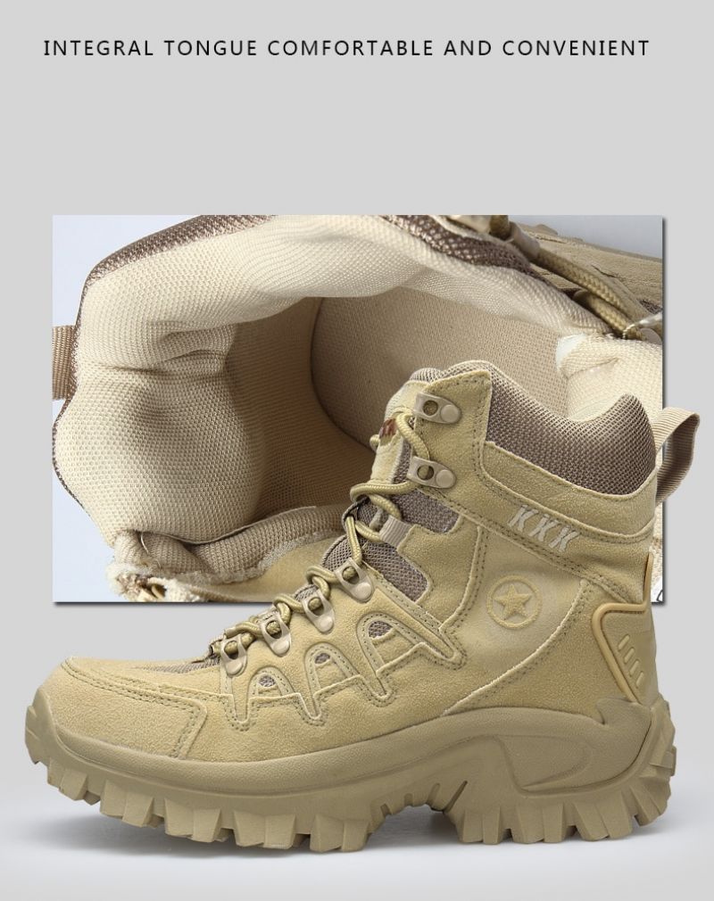 Spina Heren Militaire Laars - Geel