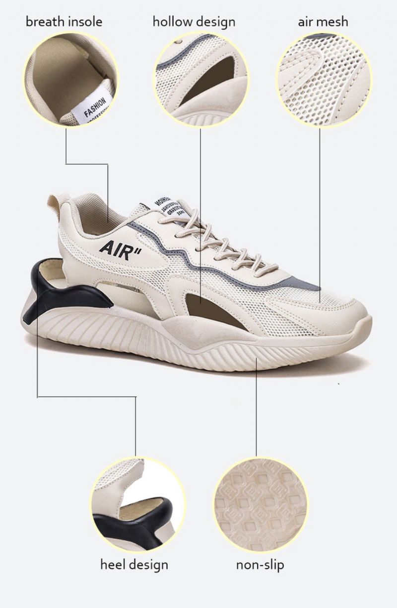 Stamina Heren Atletische Sneakers - Blauw