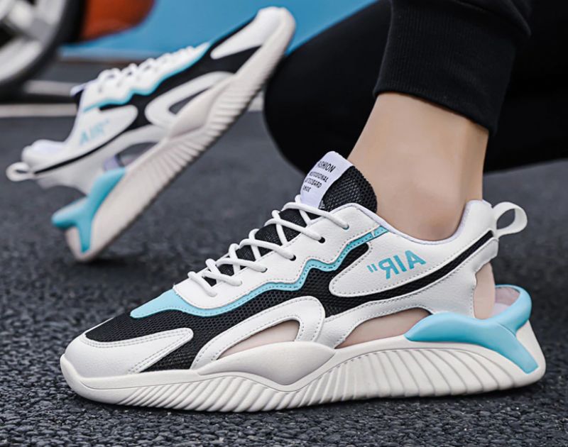 Stamina Heren Atletische Sneakers - Blauw