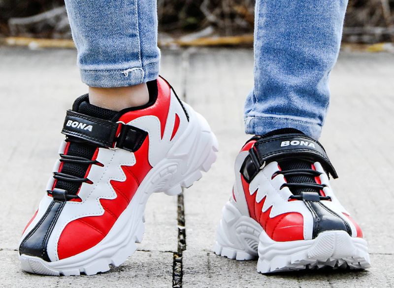 Stanford Jongens Fashion Sneakers - Rood