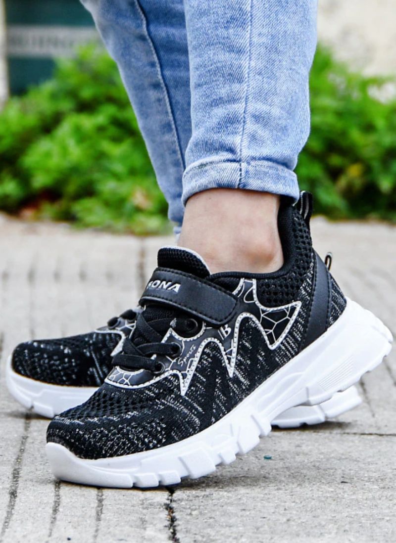 Stanley Unisex Hardloopschoenen Voor Kinderen - Zwart