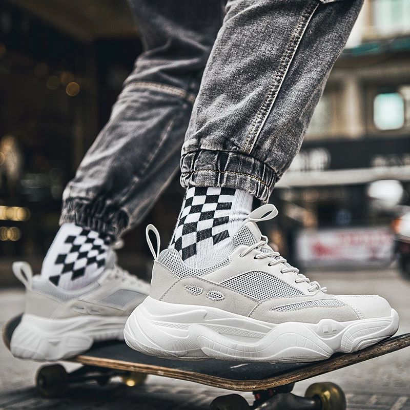 Star Heren Skateboardschoenen - Wit