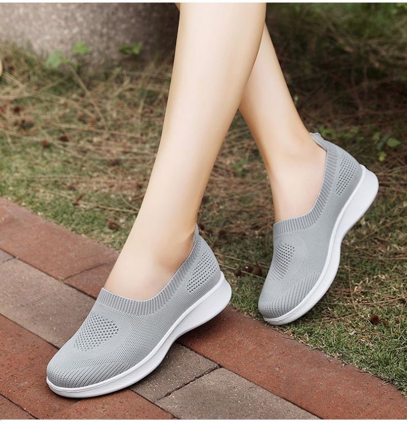 Stela Dames Slip-on Zwarte Schoenen - Zwart