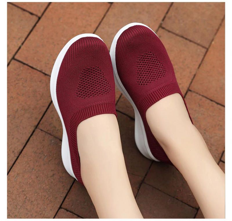 Stela Dames Slip-on Zwarte Schoenen - Zwart