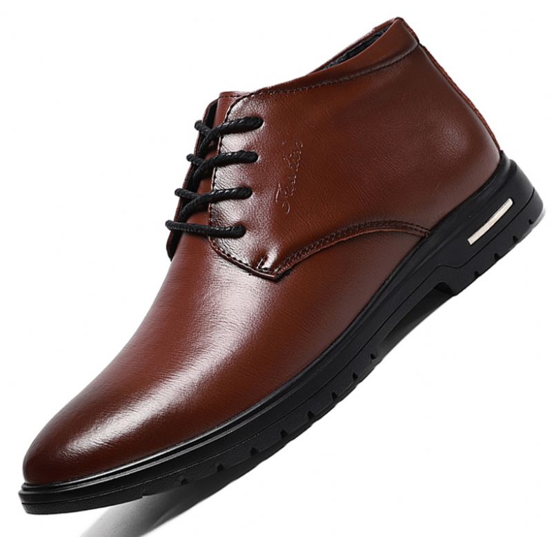 Step Heren Chukka Boots - Koffie