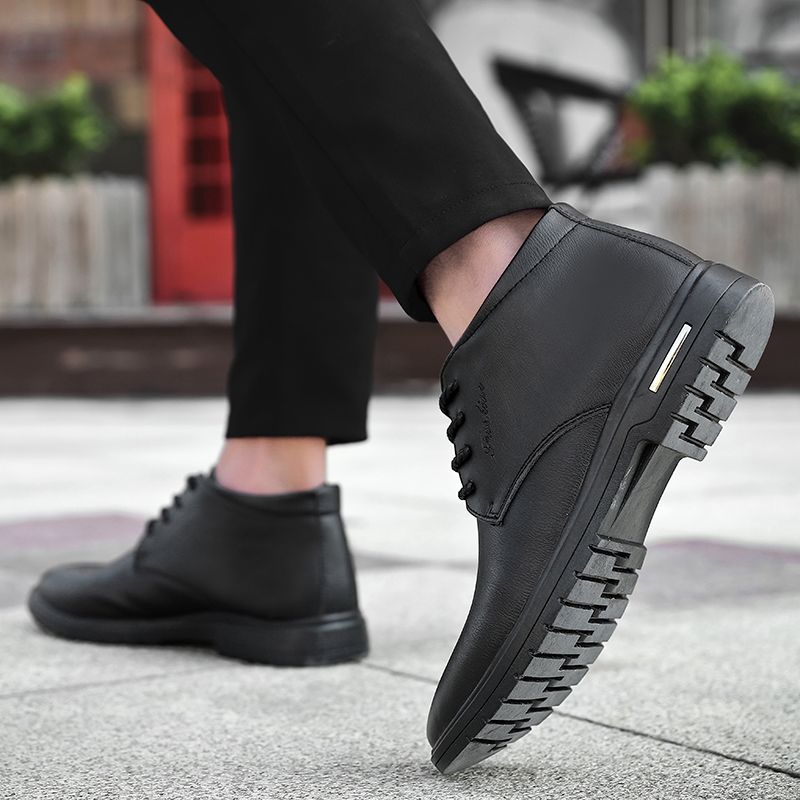 Step Heren Chukka Boots - Koffie
