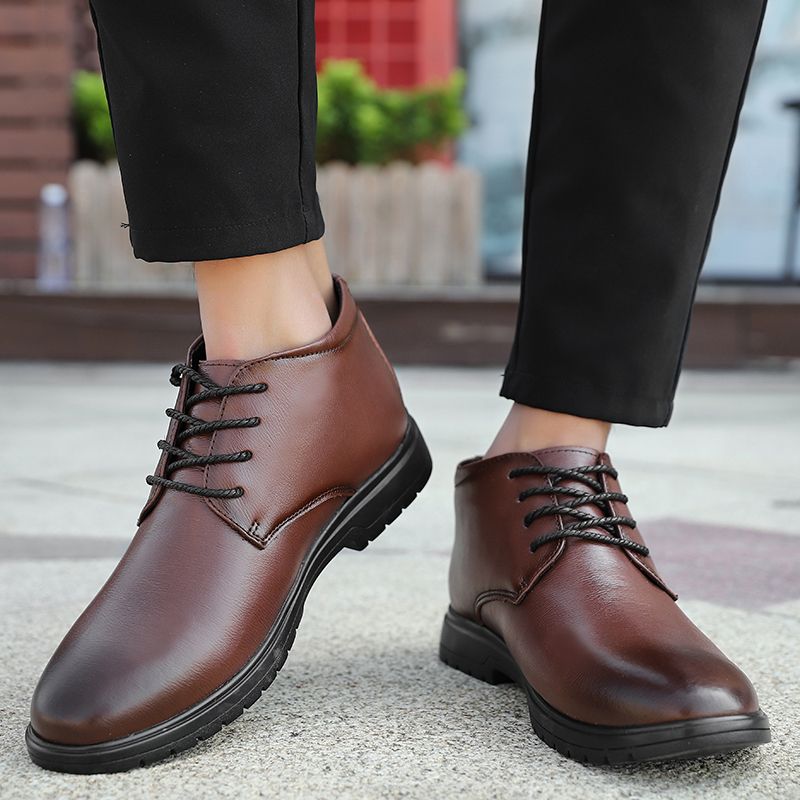 Step Heren Chukka Boots - Koffie