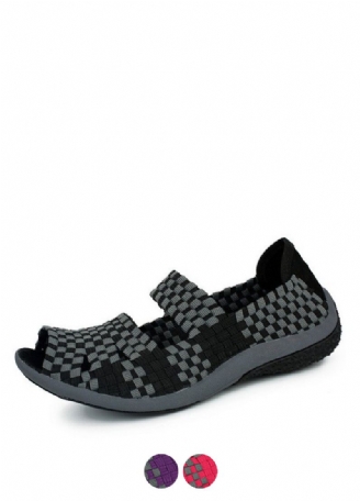 Sther Stoffen Zomer Sandaal Voor Dames