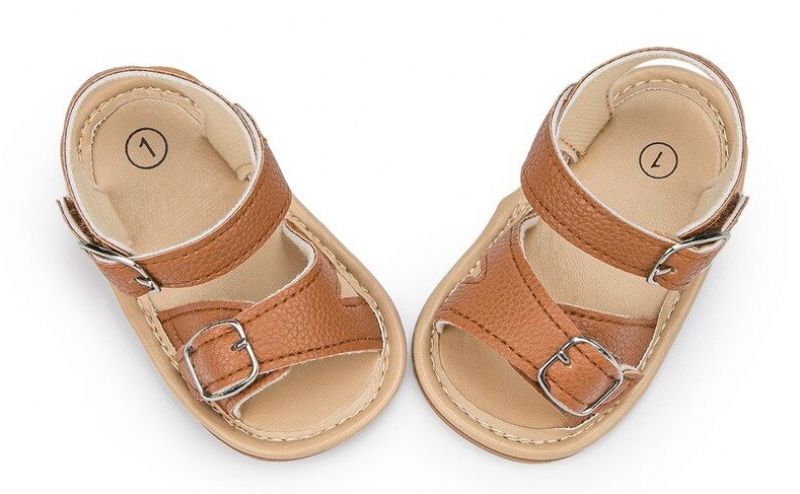 Stormi Baby Meisjes Casual Sandaal - Koffie 1