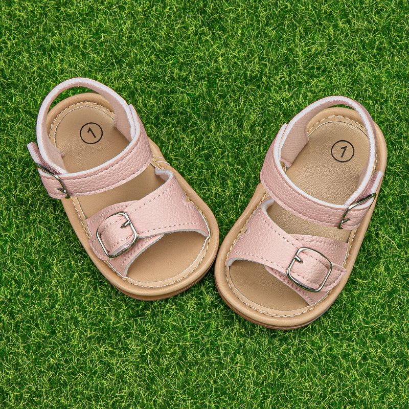 Stormi Baby Meisjes Casual Sandaal - Koffie 1