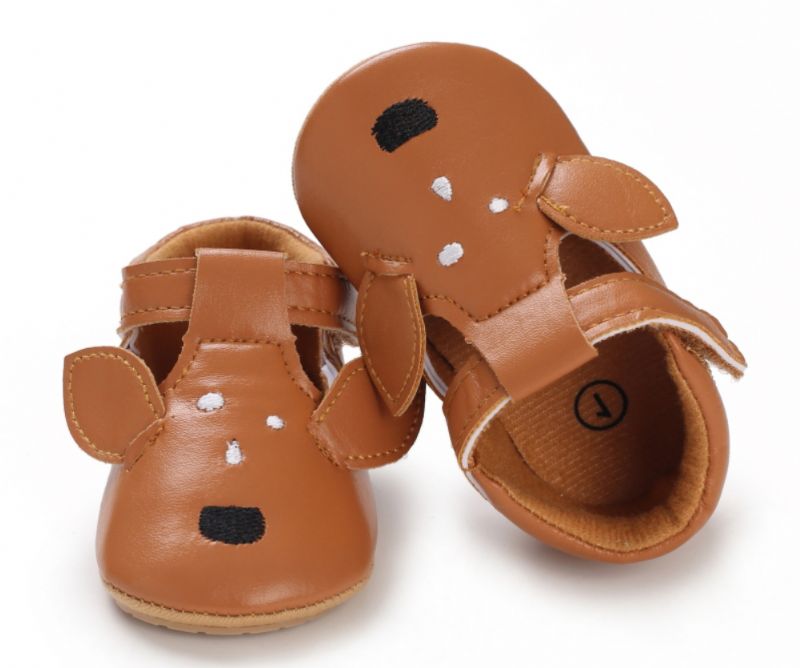 Suarez Unisex Kinder Casual Sandaal - Koffie