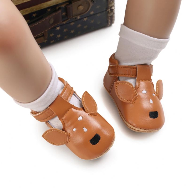 Suarez Unisex Kinder Casual Sandaal - Koffie