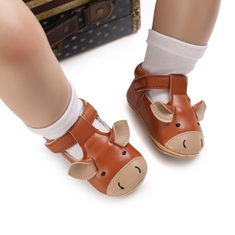 Suarez Unisex Kinder Casual Sandaal - Koffie