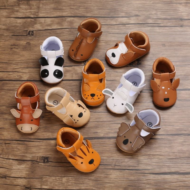 Suarez Unisex Kinder Casual Sandaal - Koffie