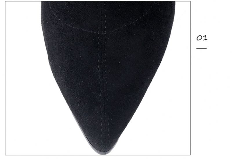 Sulena Booties Enkellengte - Zwart