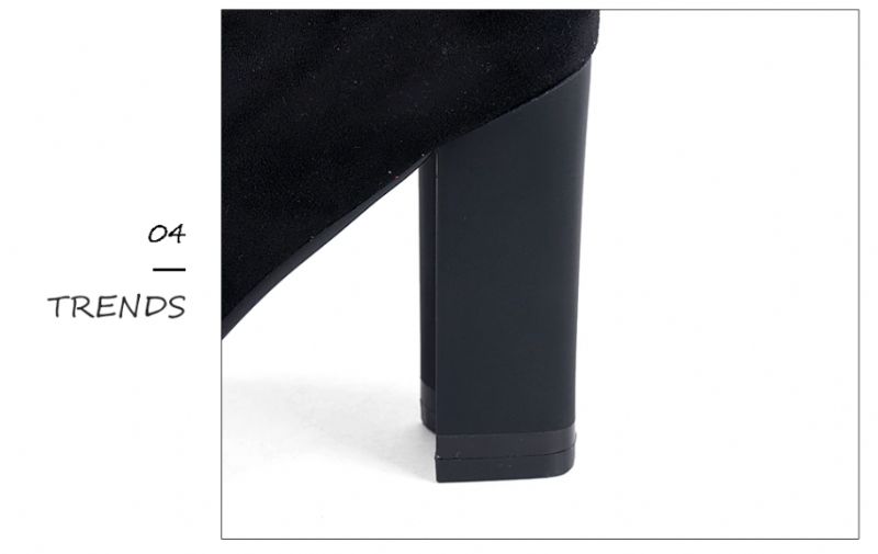 Sulena Booties Enkellengte - Zwart