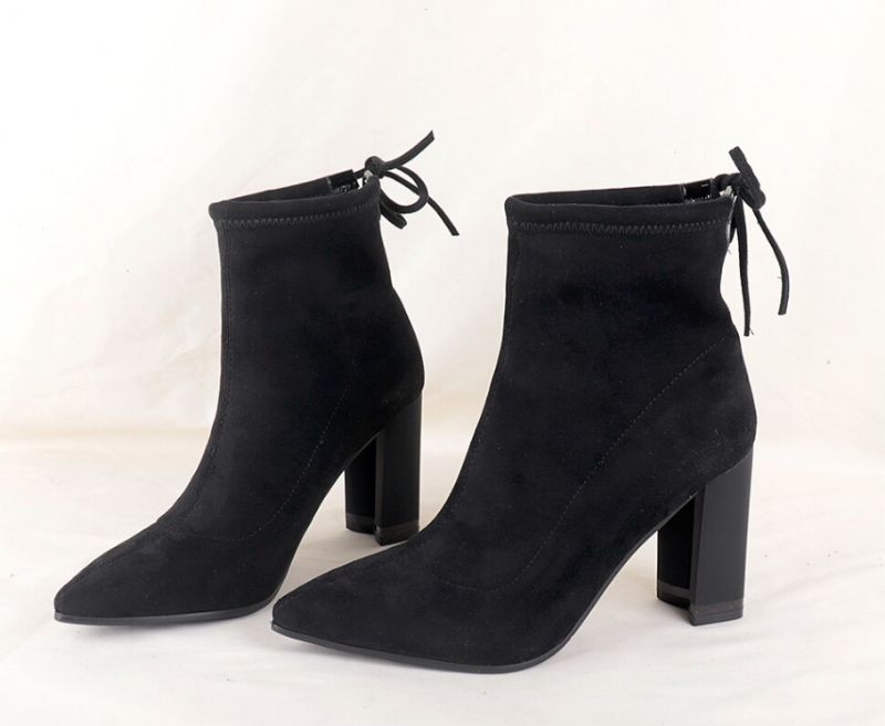 Sulena Booties Enkellengte - Zwart