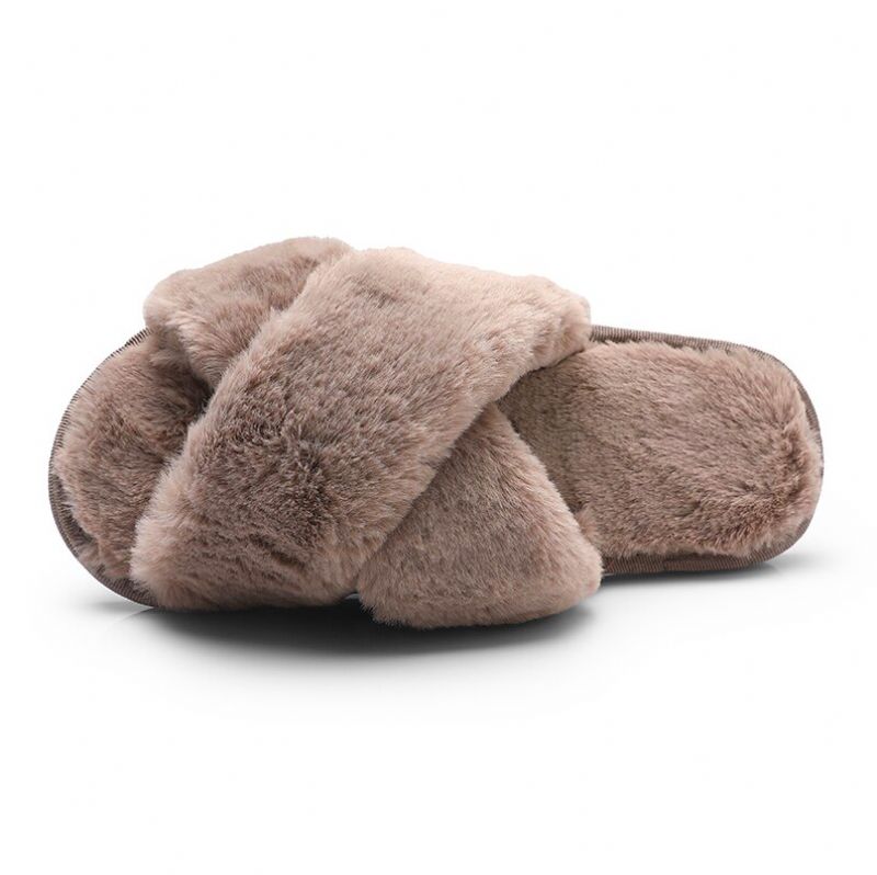 Sulis Damespantoffel - Khaki