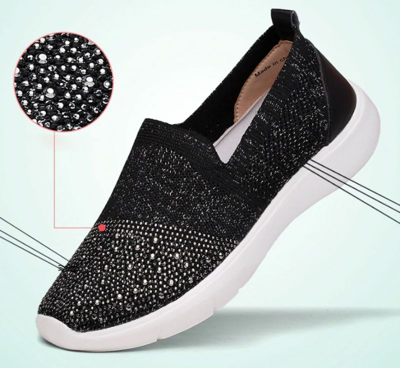 Suly Dames Loafers Schoenen - Wijnrood