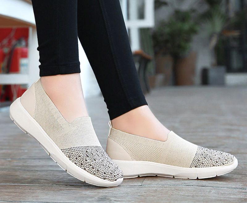 Suly Dames Loafers Schoenen - Wijnrood