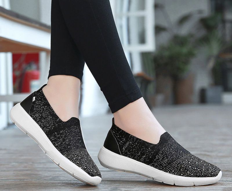Suly Dames Loafers Schoenen - Wijnrood