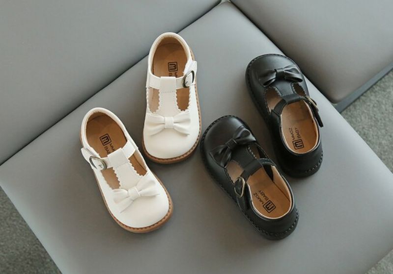 Susy Meisjes Platte Schoenen - Zwart