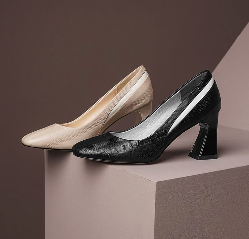 Suzanne Pumps - Abrikoos