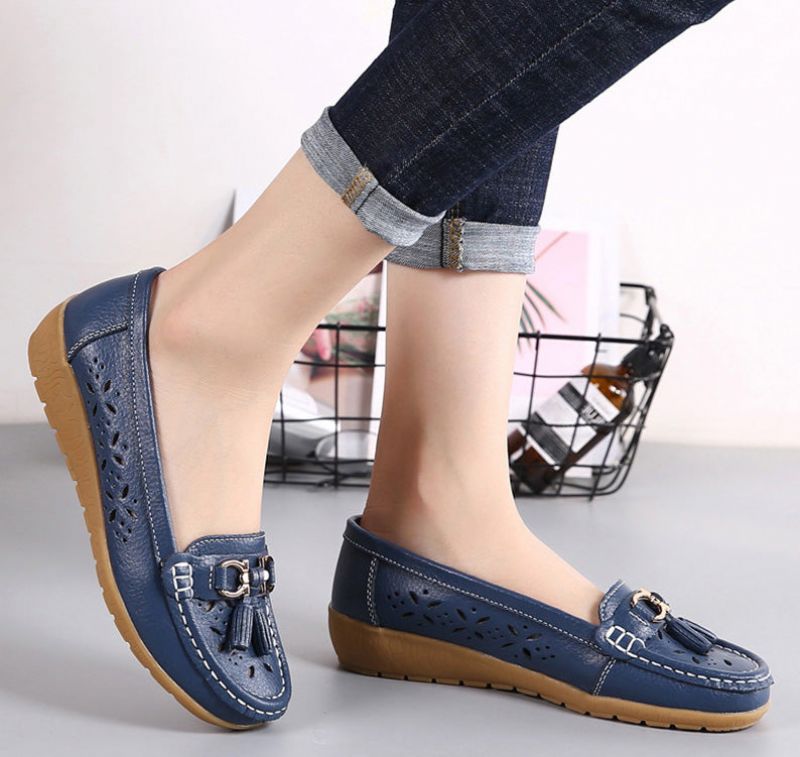Sweet Dames Zwarte Loafer - Zwart