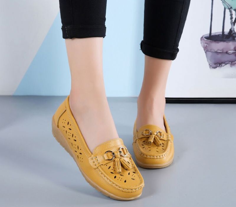 Sweet Night Dames Loafer - Geel