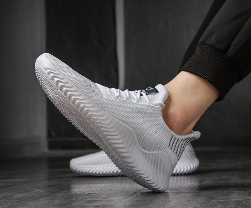 Sylvion Heren Mode Wandelschoenen - Wit