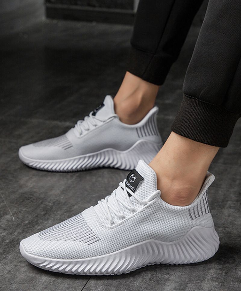 Sylvion Heren Mode Wandelschoenen - Wit