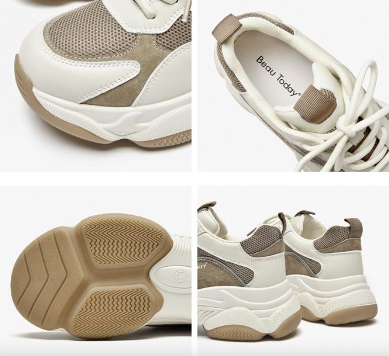 Tabatha Dames Sneaker - Bruin