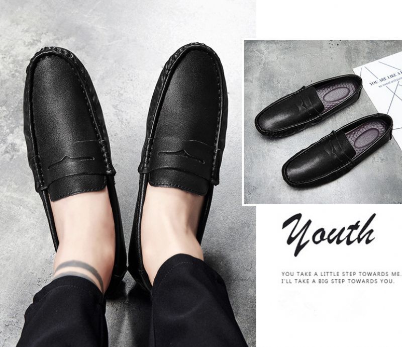 Tagliafico Heren Loafers Dress Schoenen - Wit