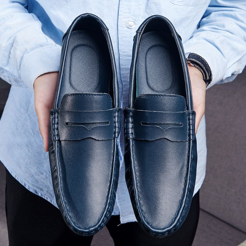 Tagliafico Heren Loafers Dress Schoenen - Wit