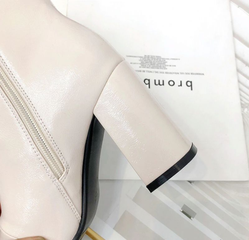 Tamayo Boots Enkelhoogte - Beige