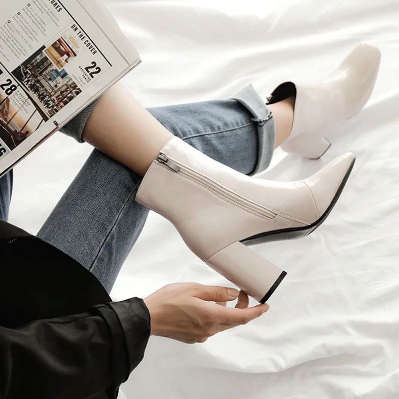 Tamayo Boots Enkelhoogte - Beige