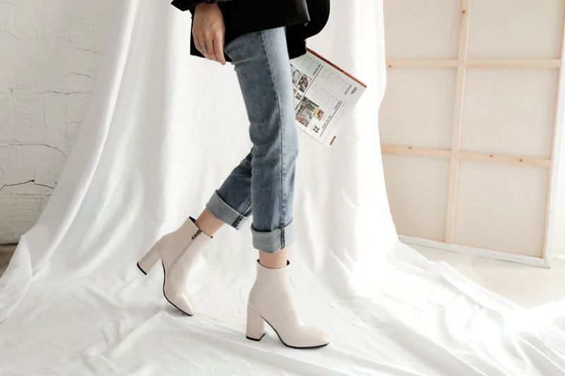Tamayo Boots Enkelhoogte - Beige